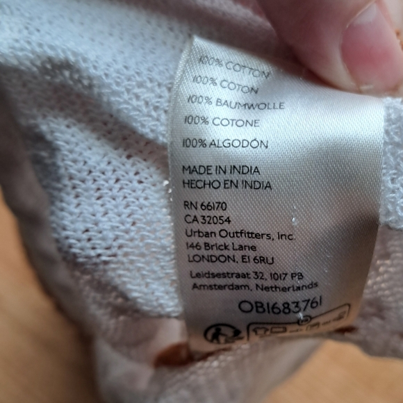 Free People Garner Ruffle Tee Large - Picture 6 of 6